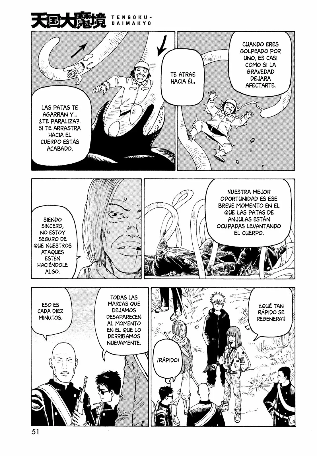 Tengoku Daimakyou Capítulo 55 - Page 4