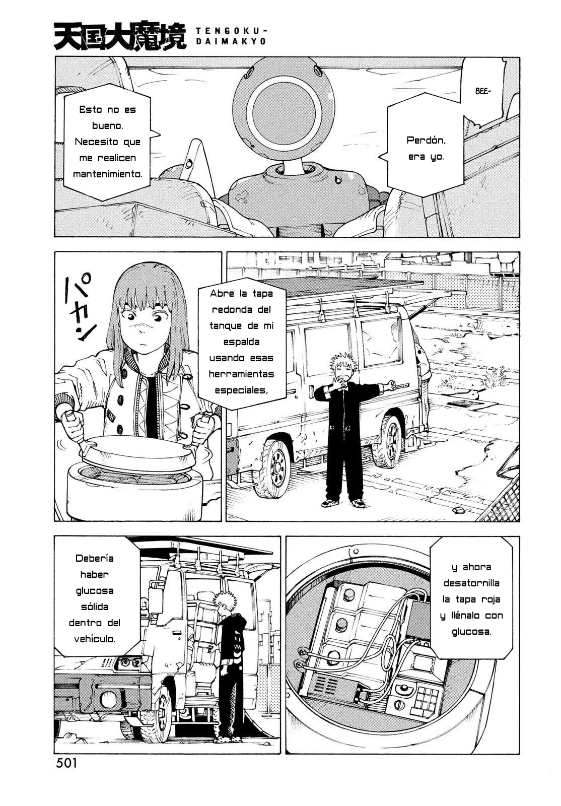 Tengoku Daimakyou Capítulo 72 - Page 3