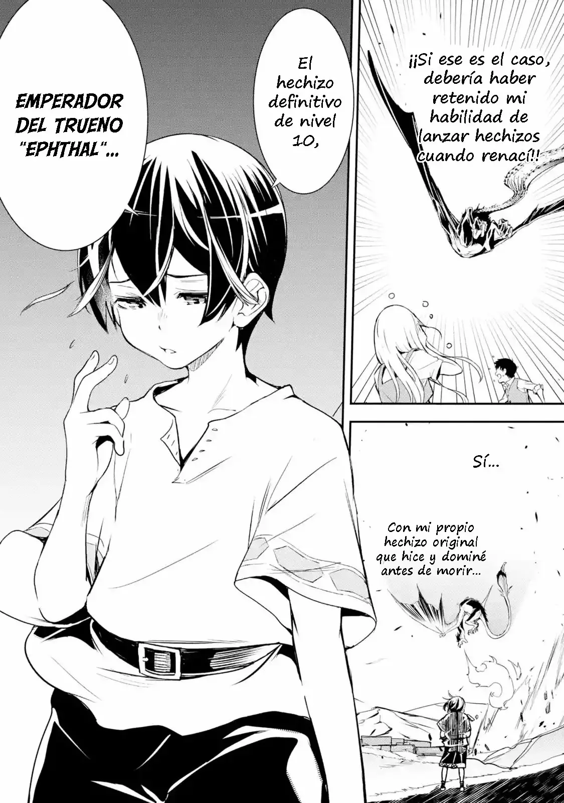 Rakudai Kenja no Gakuin Musou – Nidome no Tensei, S-Rank Cheat Majutsushi Boukenroku Capítulo 1.5 - Page 7