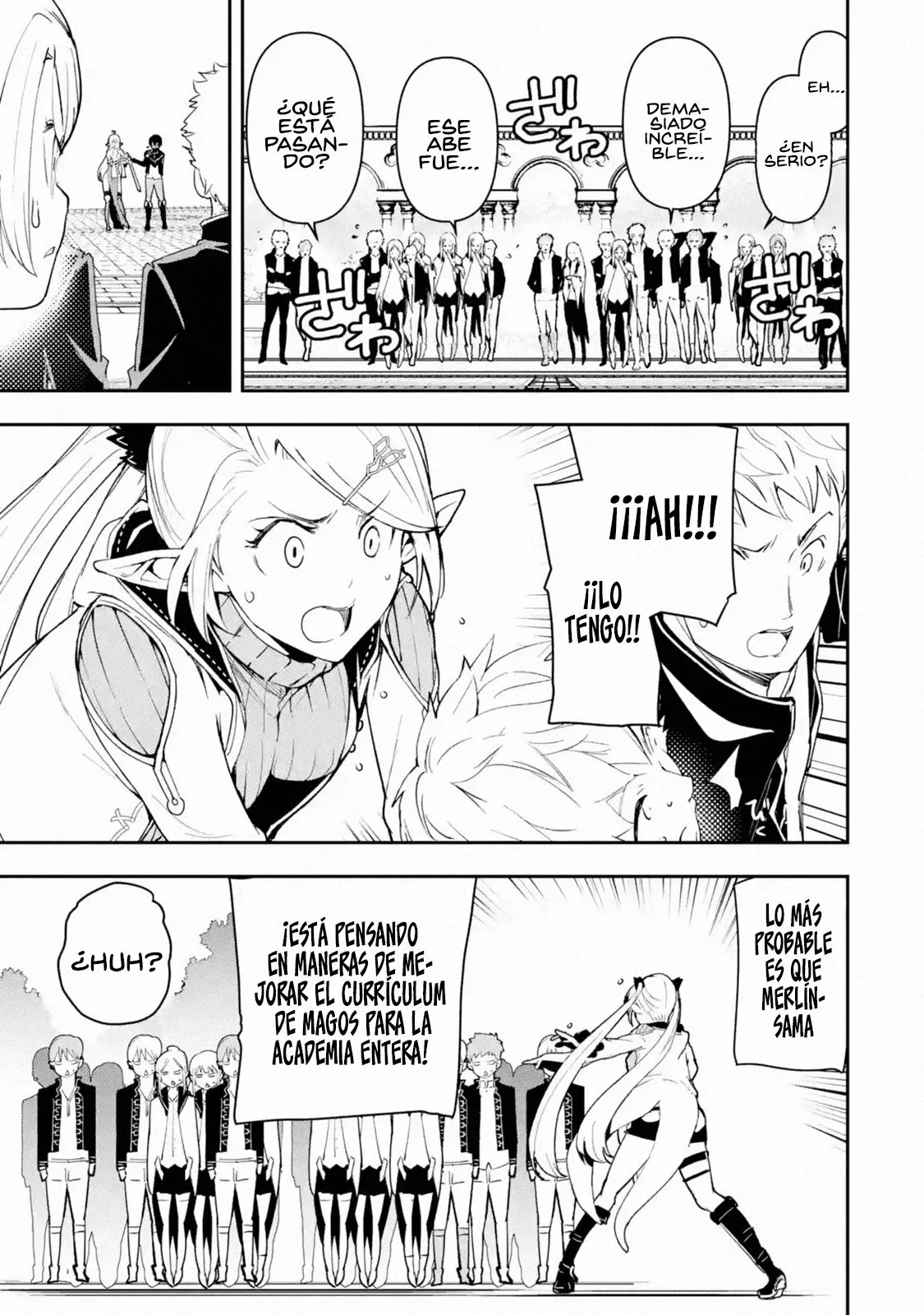 Rakudai Kenja no Gakuin Musou – Nidome no Tensei, S-Rank Cheat Majutsushi Boukenroku Capítulo 10 - Page 46