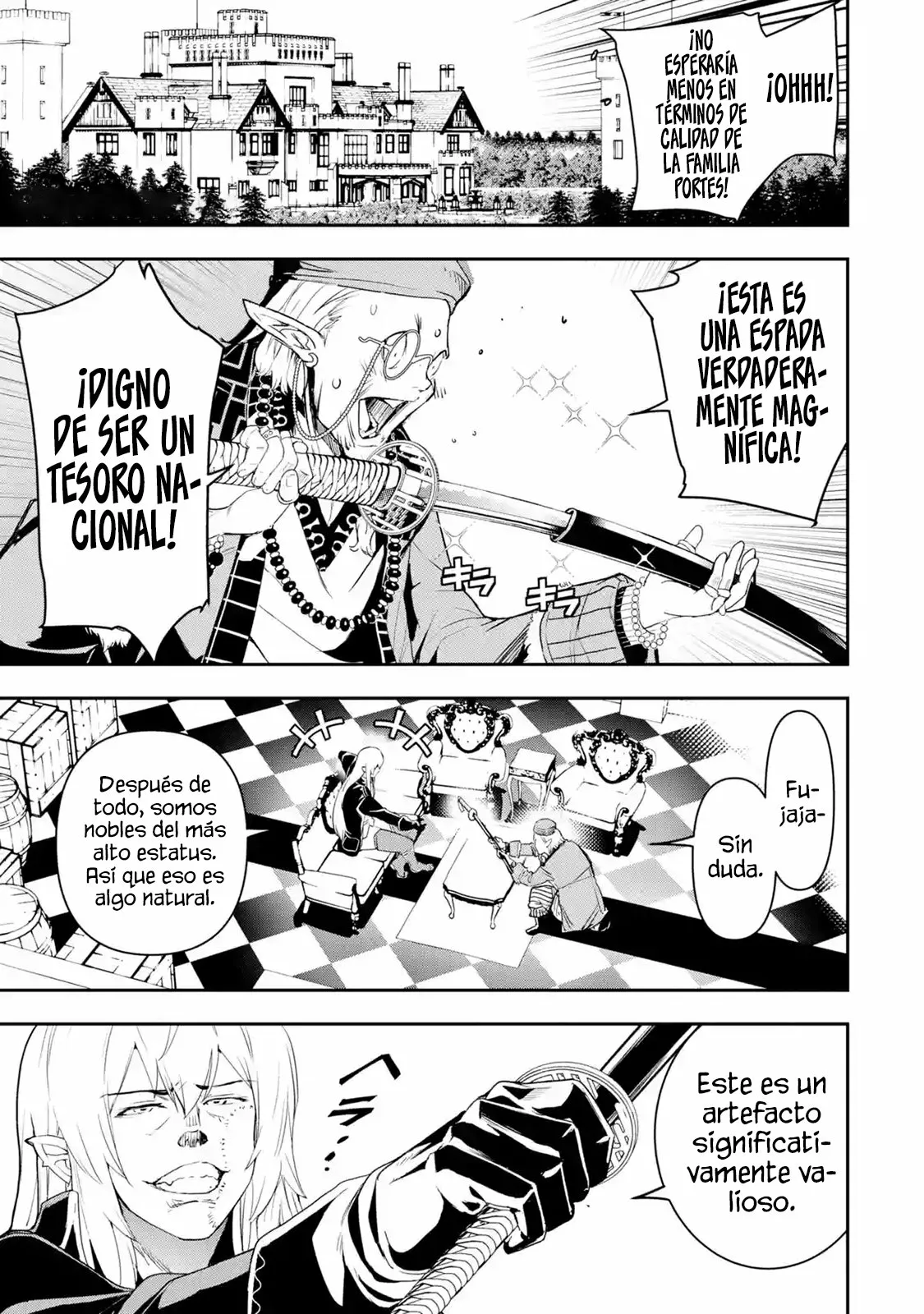 Rakudai Kenja no Gakuin Musou – Nidome no Tensei, S-Rank Cheat Majutsushi Boukenroku Capítulo 12.1 - Page 2