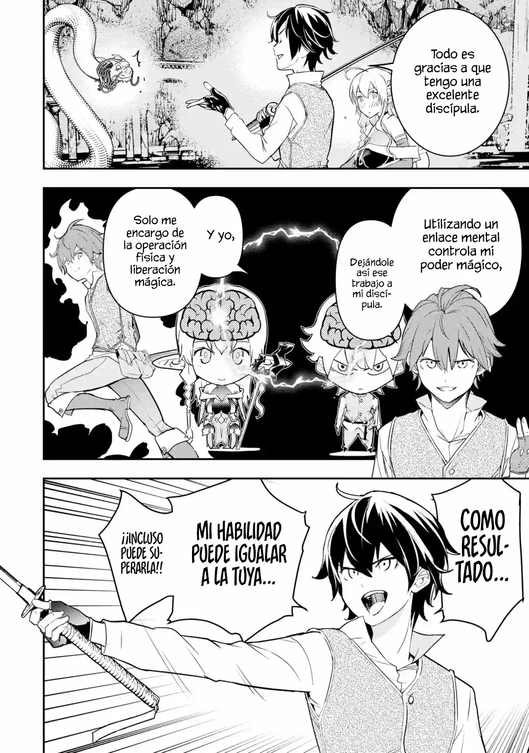 Rakudai Kenja no Gakuin Musou – Nidome no Tensei, S-Rank Cheat Majutsushi Boukenroku Capítulo 13.6 - Page 8
