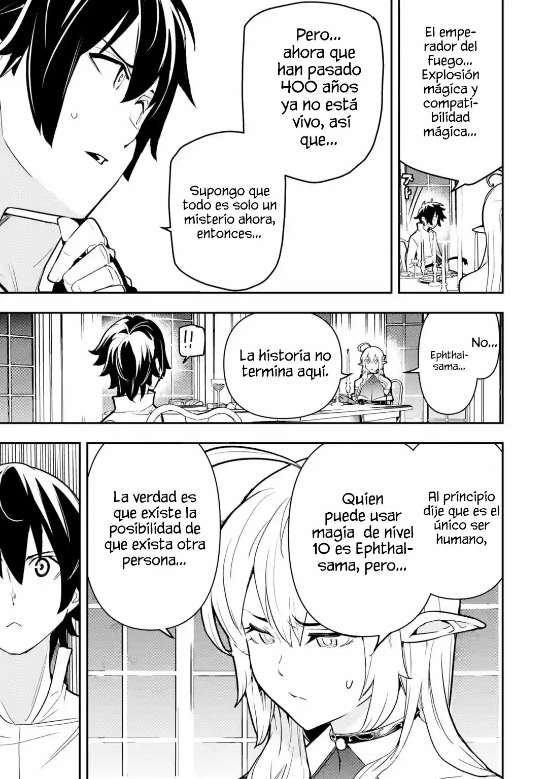 Rakudai Kenja no Gakuin Musou – Nidome no Tensei, S-Rank Cheat Majutsushi Boukenroku Capítulo 14.6 - Page 6