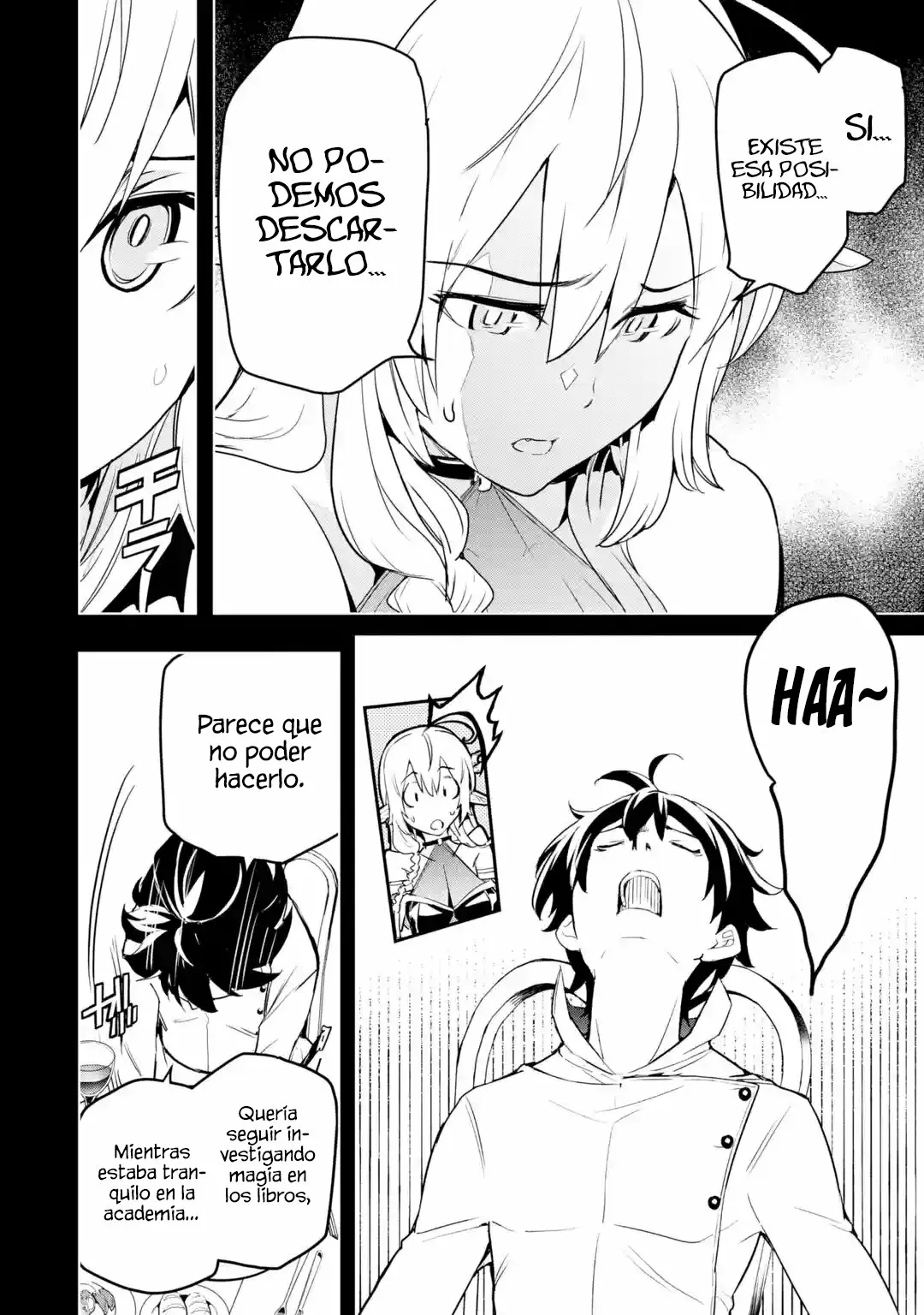 Rakudai Kenja no Gakuin Musou – Nidome no Tensei, S-Rank Cheat Majutsushi Boukenroku Capítulo 15.1 - Page 8