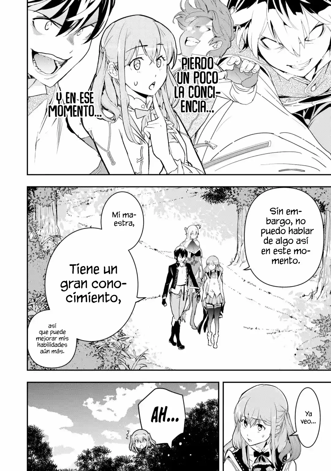 Rakudai Kenja no Gakuin Musou – Nidome no Tensei, S-Rank Cheat Majutsushi Boukenroku Capítulo 15.3 - Page 8