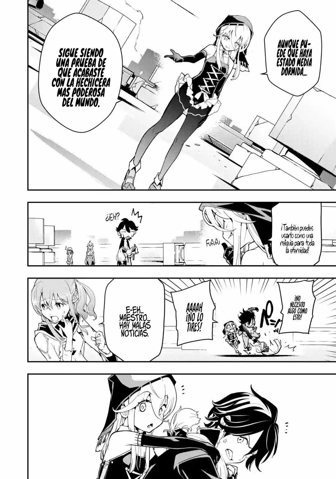 Rakudai Kenja no Gakuin Musou – Nidome no Tensei, S-Rank Cheat Majutsushi Boukenroku Capítulo 16.2 - Page 46
