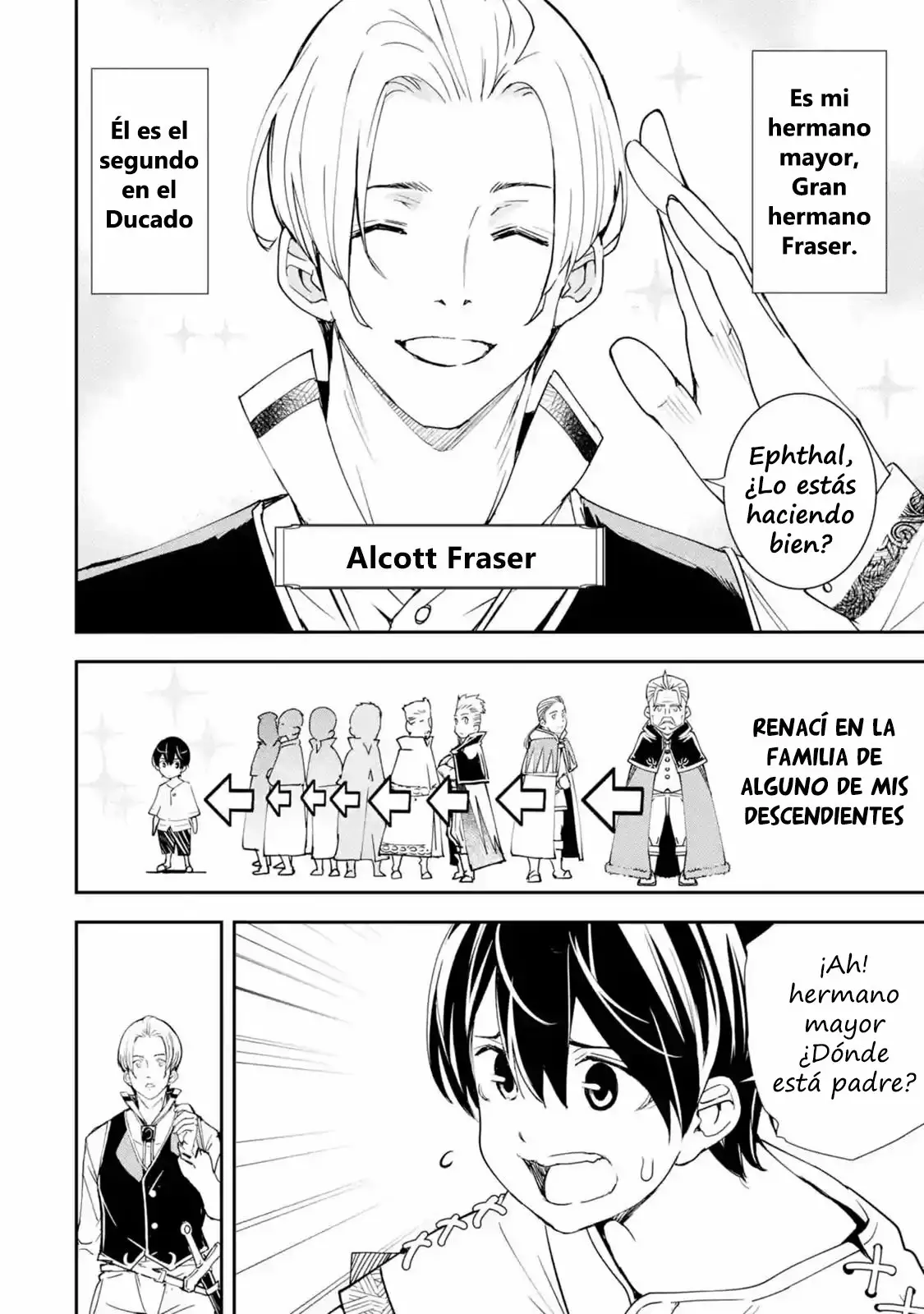 Rakudai Kenja no Gakuin Musou – Nidome no Tensei, S-Rank Cheat Majutsushi Boukenroku Capítulo 2.1 - Page 6