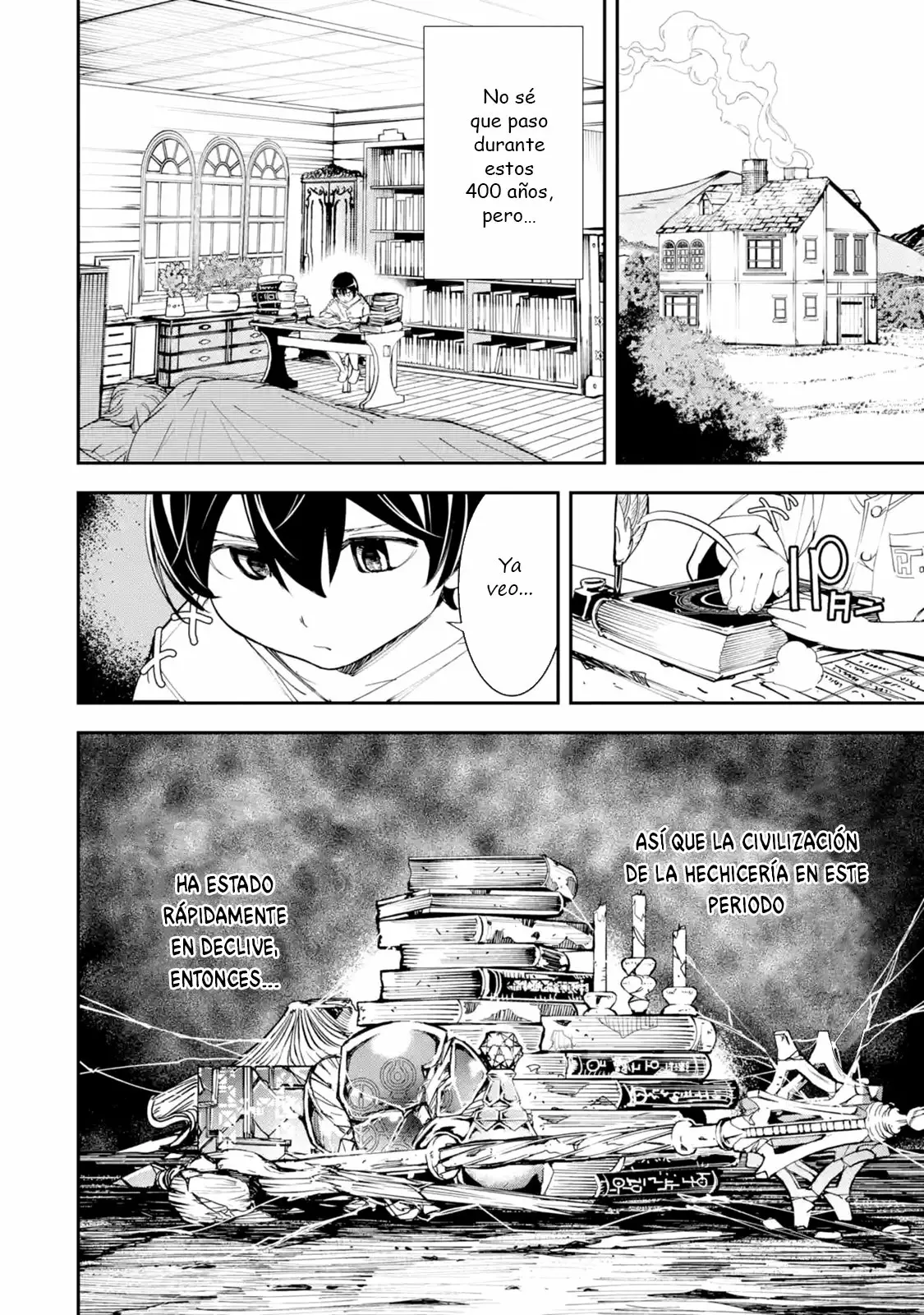 Rakudai Kenja no Gakuin Musou – Nidome no Tensei, S-Rank Cheat Majutsushi Boukenroku Capítulo 2.4 - Page 2