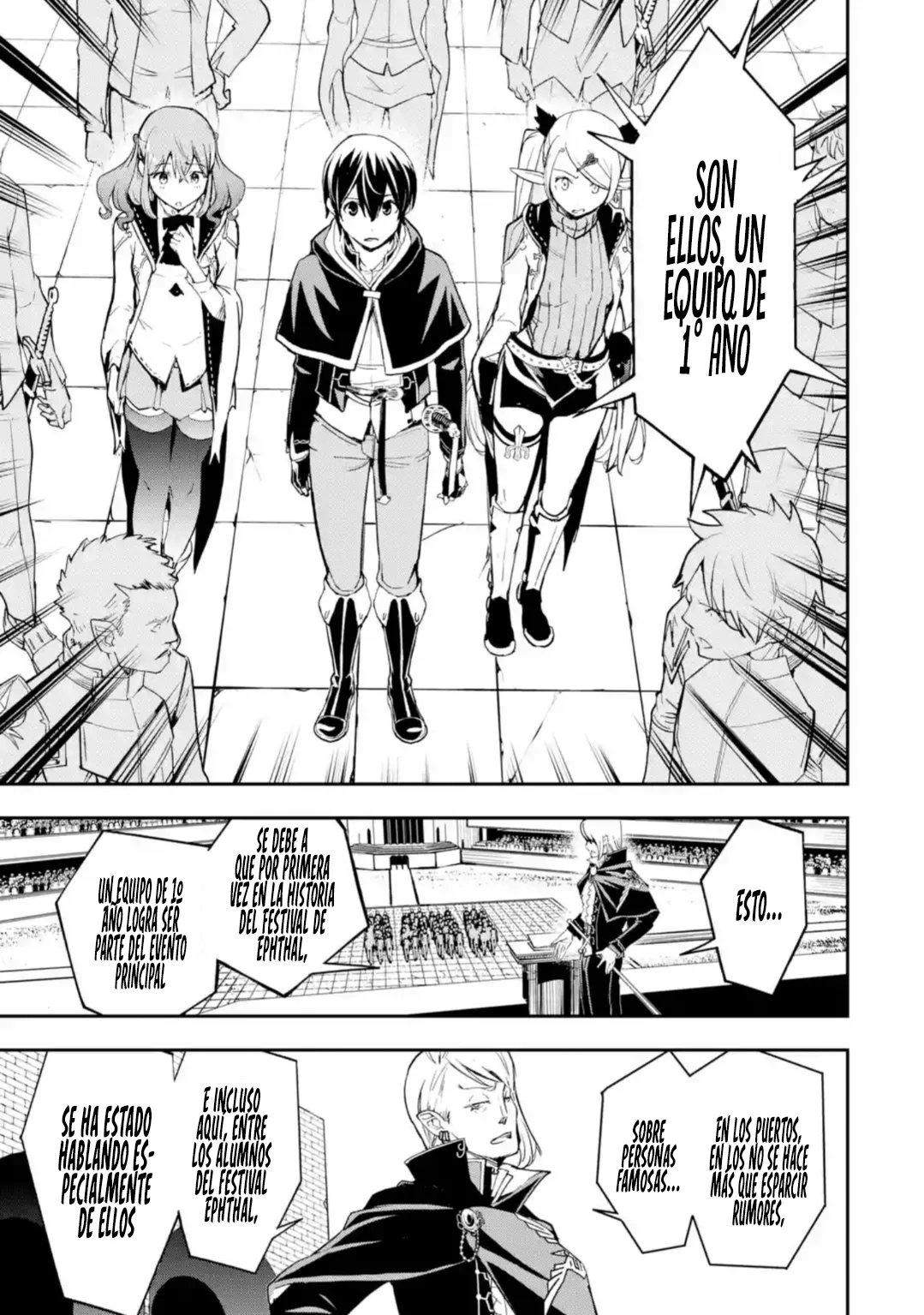 Rakudai Kenja no Gakuin Musou – Nidome no Tensei, S-Rank Cheat Majutsushi Boukenroku Capítulo 20.1 - Page 8