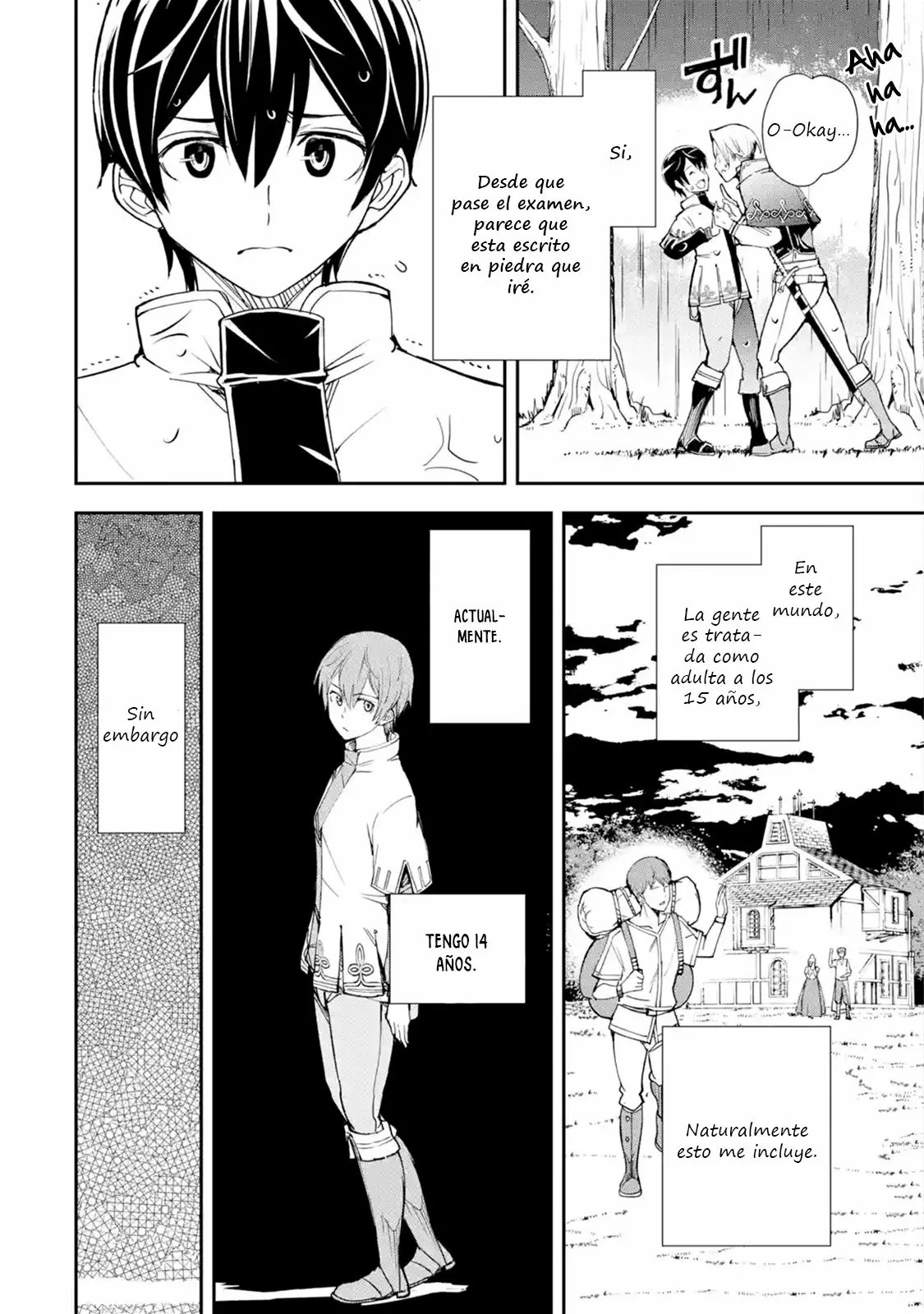 Rakudai Kenja no Gakuin Musou – Nidome no Tensei, S-Rank Cheat Majutsushi Boukenroku Capítulo 3.1 - Page 7