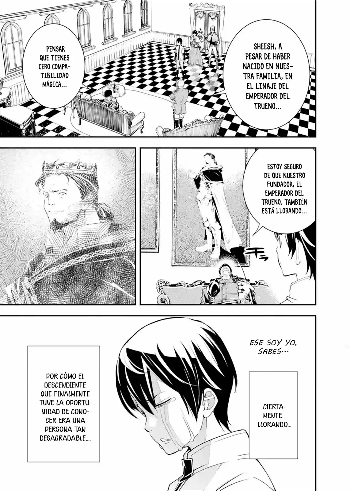 Rakudai Kenja no Gakuin Musou – Nidome no Tensei, S-Rank Cheat Majutsushi Boukenroku Capítulo 3.2 - Page 7