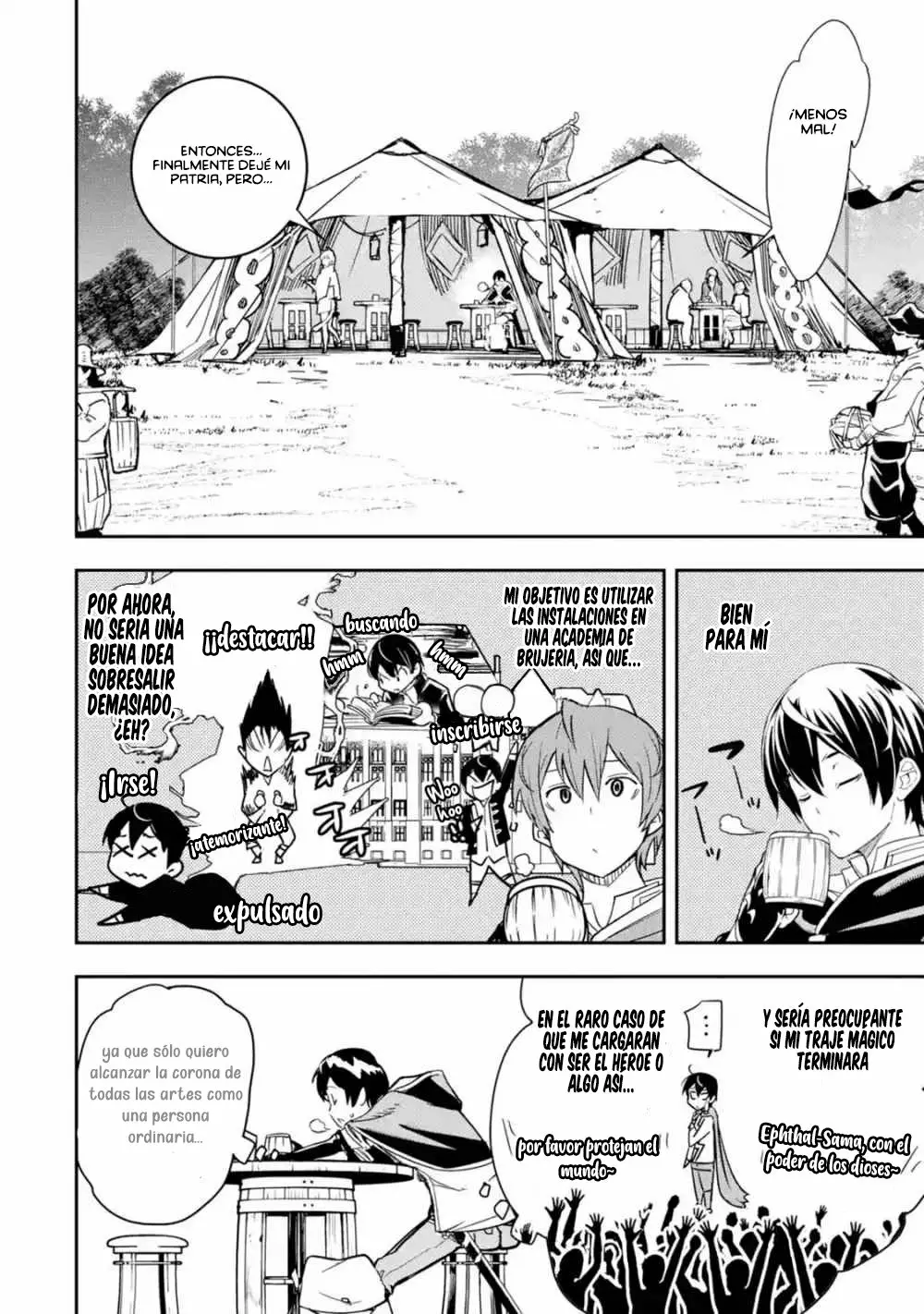 Rakudai Kenja no Gakuin Musou – Nidome no Tensei, S-Rank Cheat Majutsushi Boukenroku Capítulo 5.2 - Page 18
