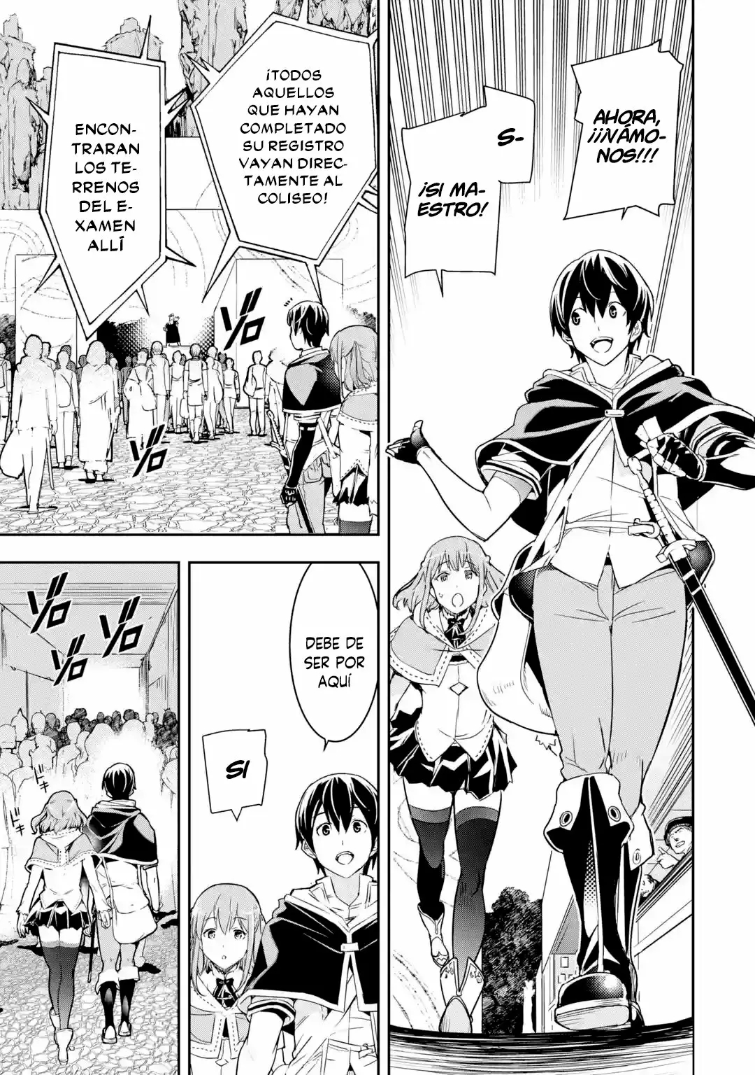Rakudai Kenja no Gakuin Musou – Nidome no Tensei, S-Rank Cheat Majutsushi Boukenroku Capítulo 6.3 - Page 8