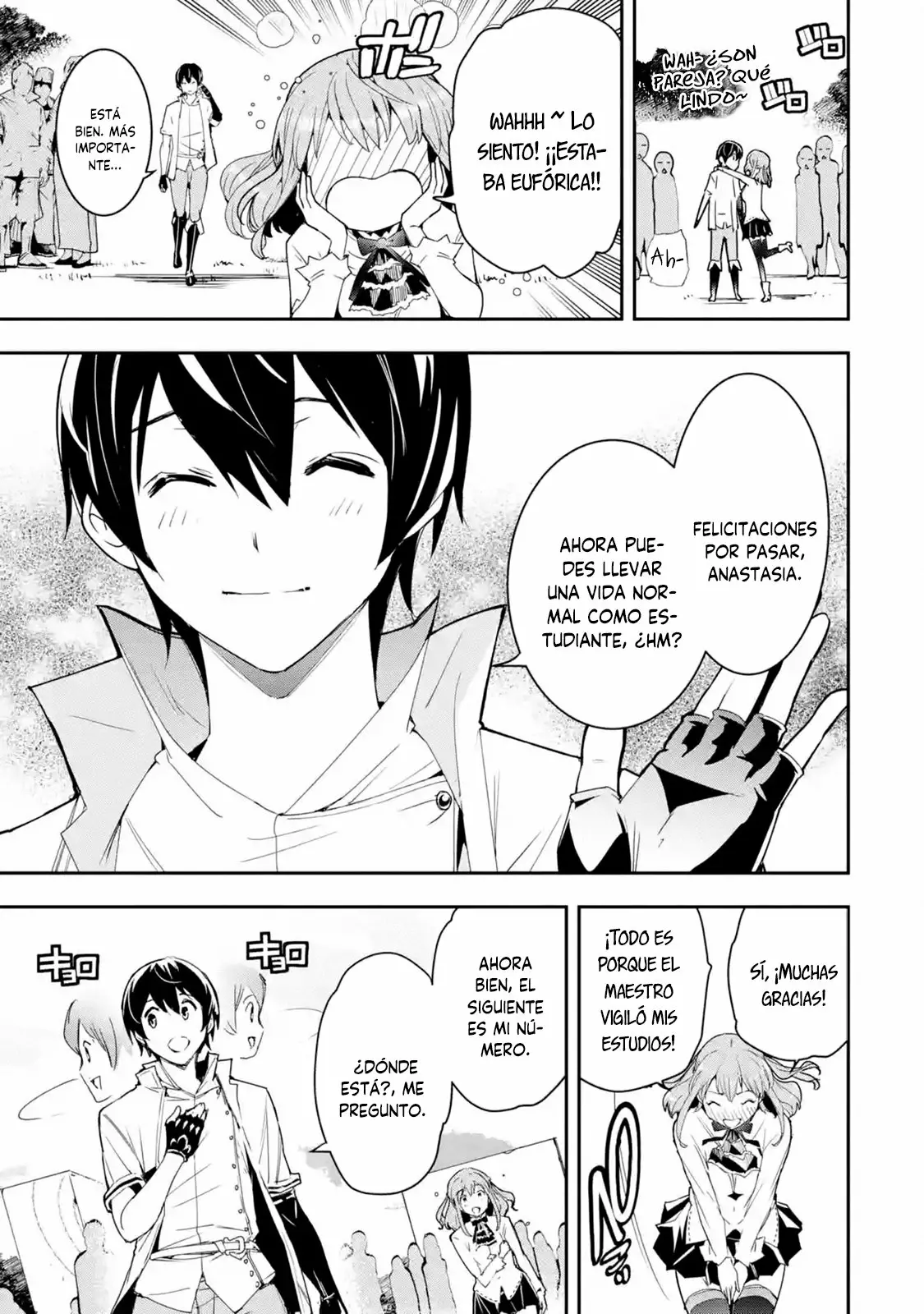 Rakudai Kenja no Gakuin Musou – Nidome no Tensei, S-Rank Cheat Majutsushi Boukenroku Capítulo 7 - Page 49
