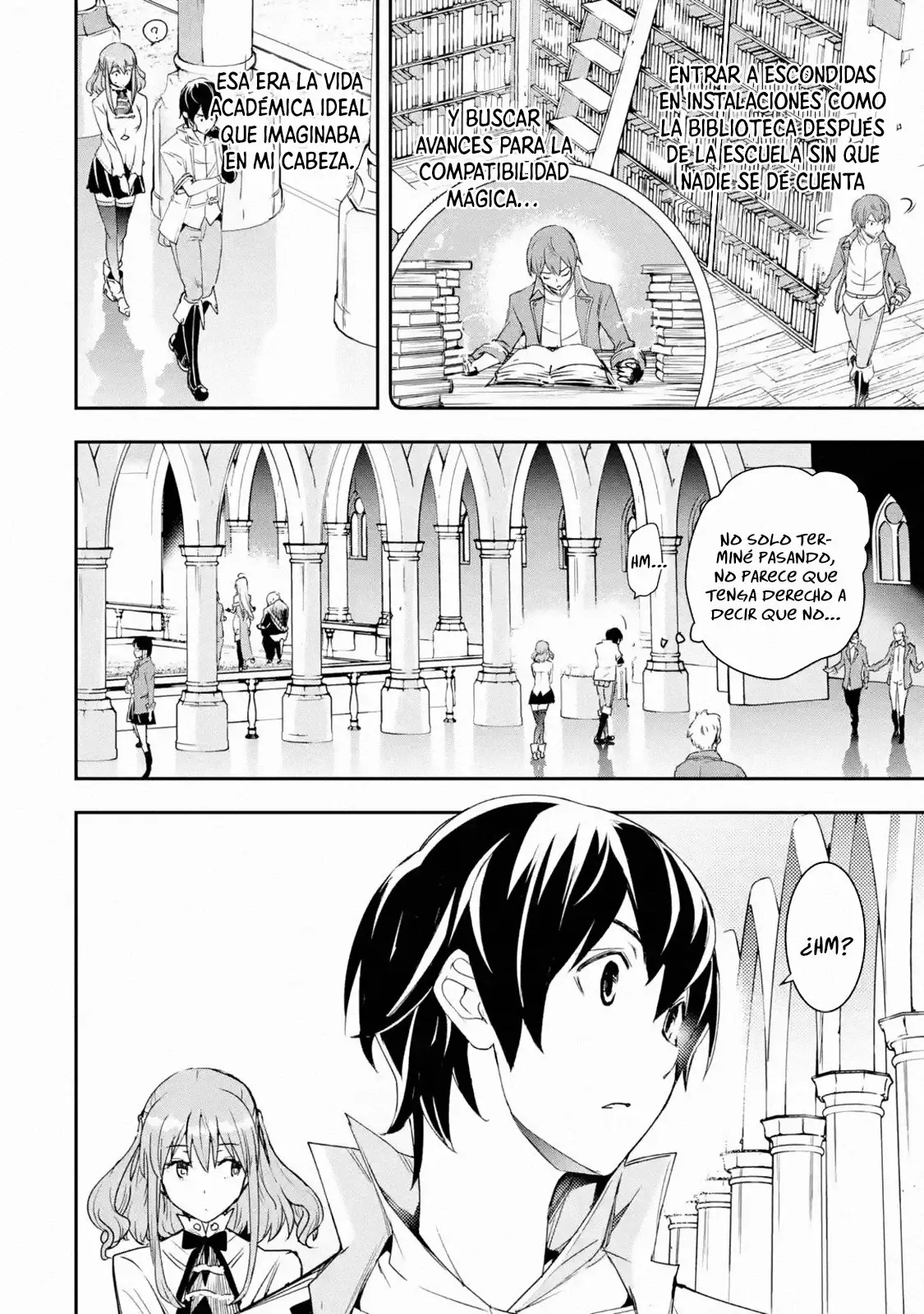 Rakudai Kenja no Gakuin Musou – Nidome no Tensei, S-Rank Cheat Majutsushi Boukenroku Capítulo 7 - Page 54