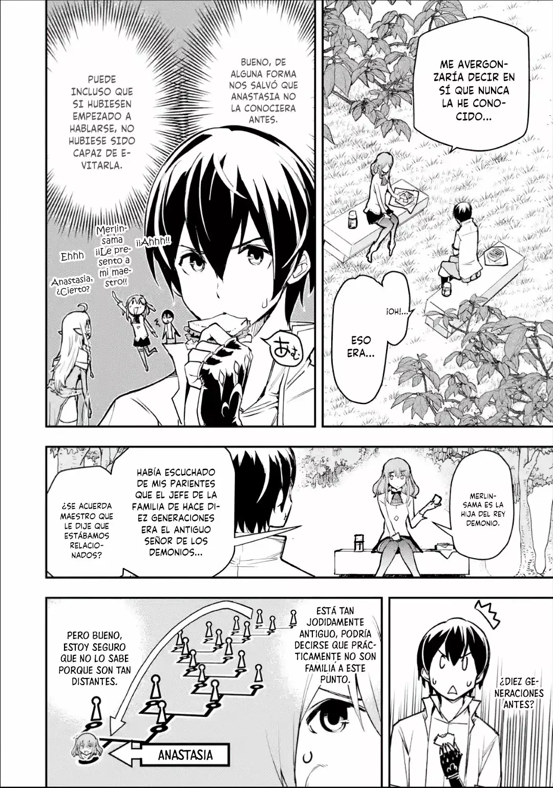 Rakudai Kenja no Gakuin Musou – Nidome no Tensei, S-Rank Cheat Majutsushi Boukenroku Capítulo 8.1 - Page 5
