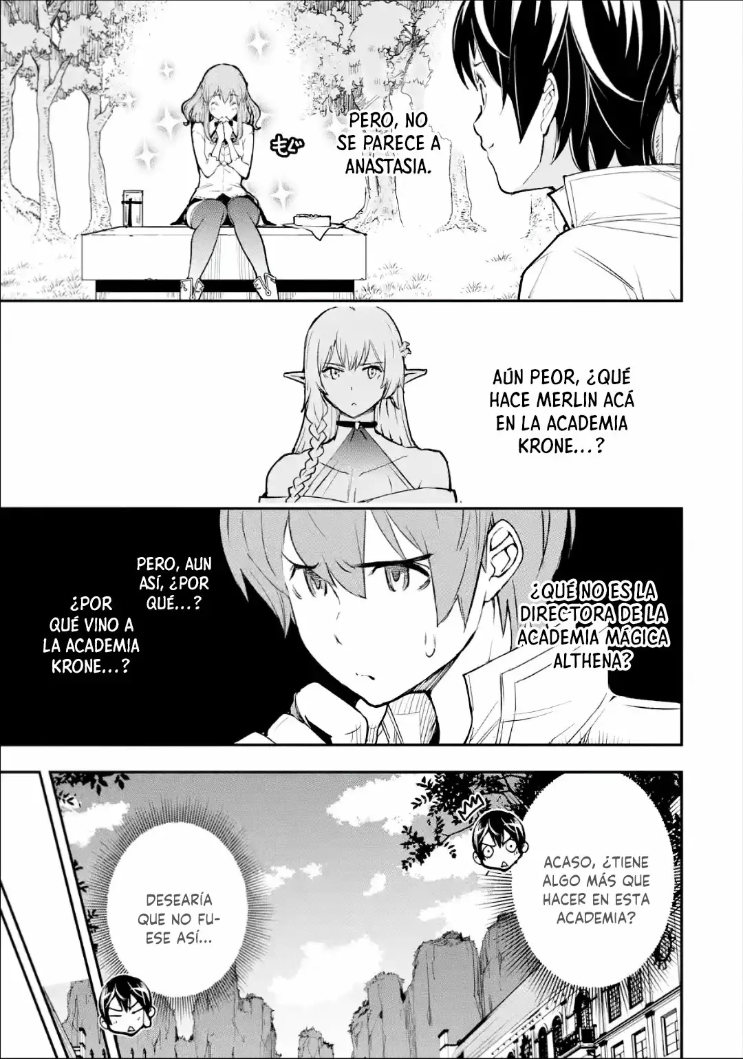 Rakudai Kenja no Gakuin Musou – Nidome no Tensei, S-Rank Cheat Majutsushi Boukenroku Capítulo 8.1 - Page 6