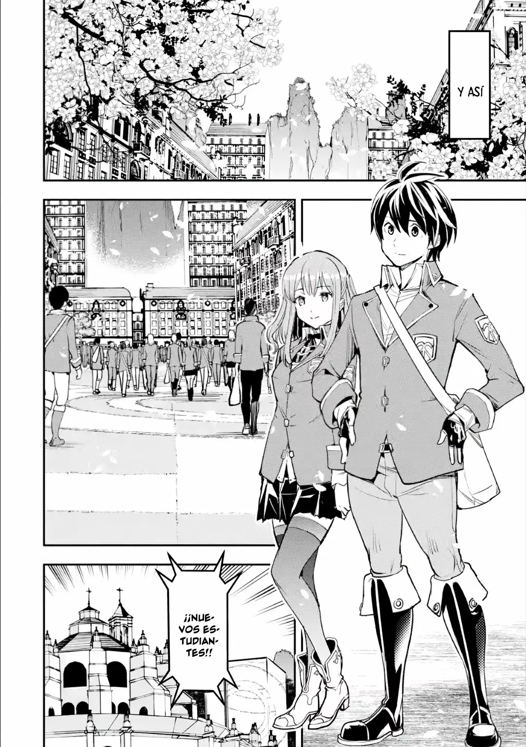 Rakudai Kenja no Gakuin Musou – Nidome no Tensei, S-Rank Cheat Majutsushi Boukenroku Capítulo 8.1 - Page 7