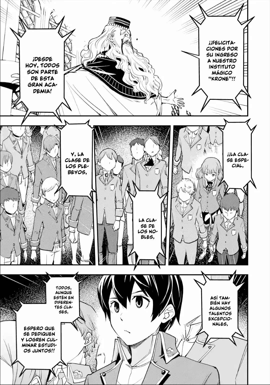 Rakudai Kenja no Gakuin Musou – Nidome no Tensei, S-Rank Cheat Majutsushi Boukenroku Capítulo 8.1 - Page 8
