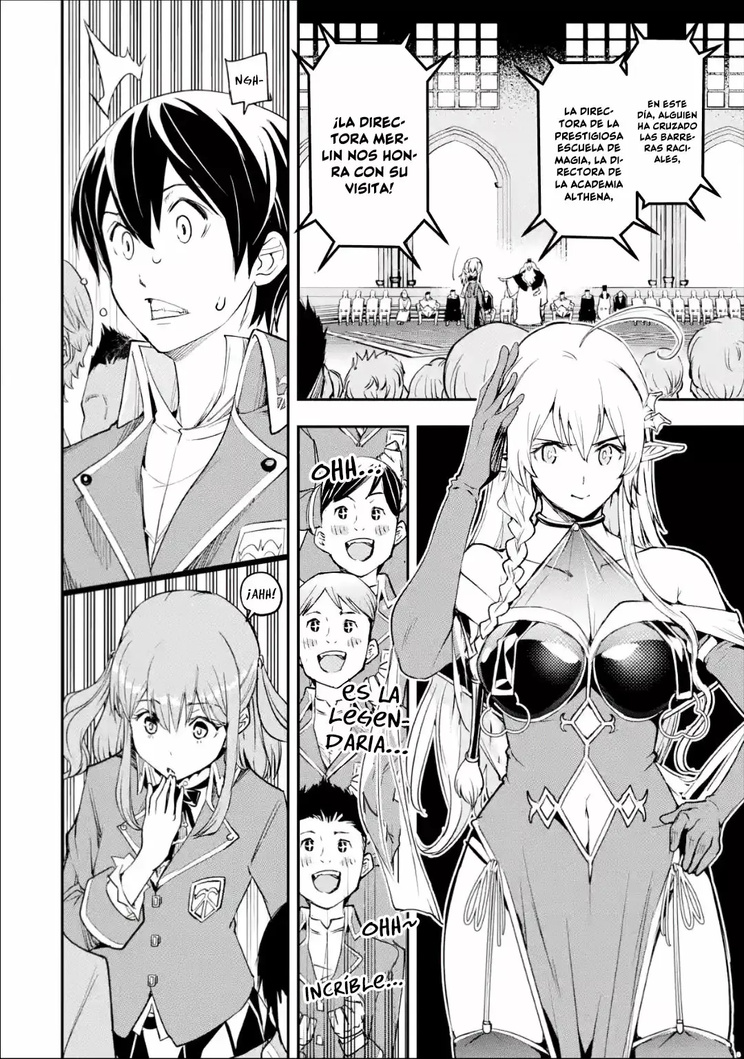 Rakudai Kenja no Gakuin Musou – Nidome no Tensei, S-Rank Cheat Majutsushi Boukenroku Capítulo 8.1 - Page 9