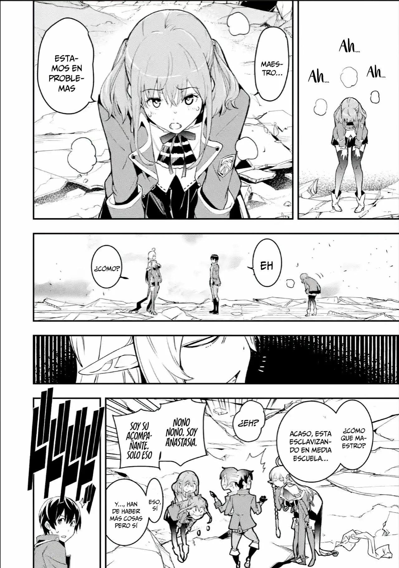 Rakudai Kenja no Gakuin Musou – Nidome no Tensei, S-Rank Cheat Majutsushi Boukenroku Capítulo 9.2 - Page 8