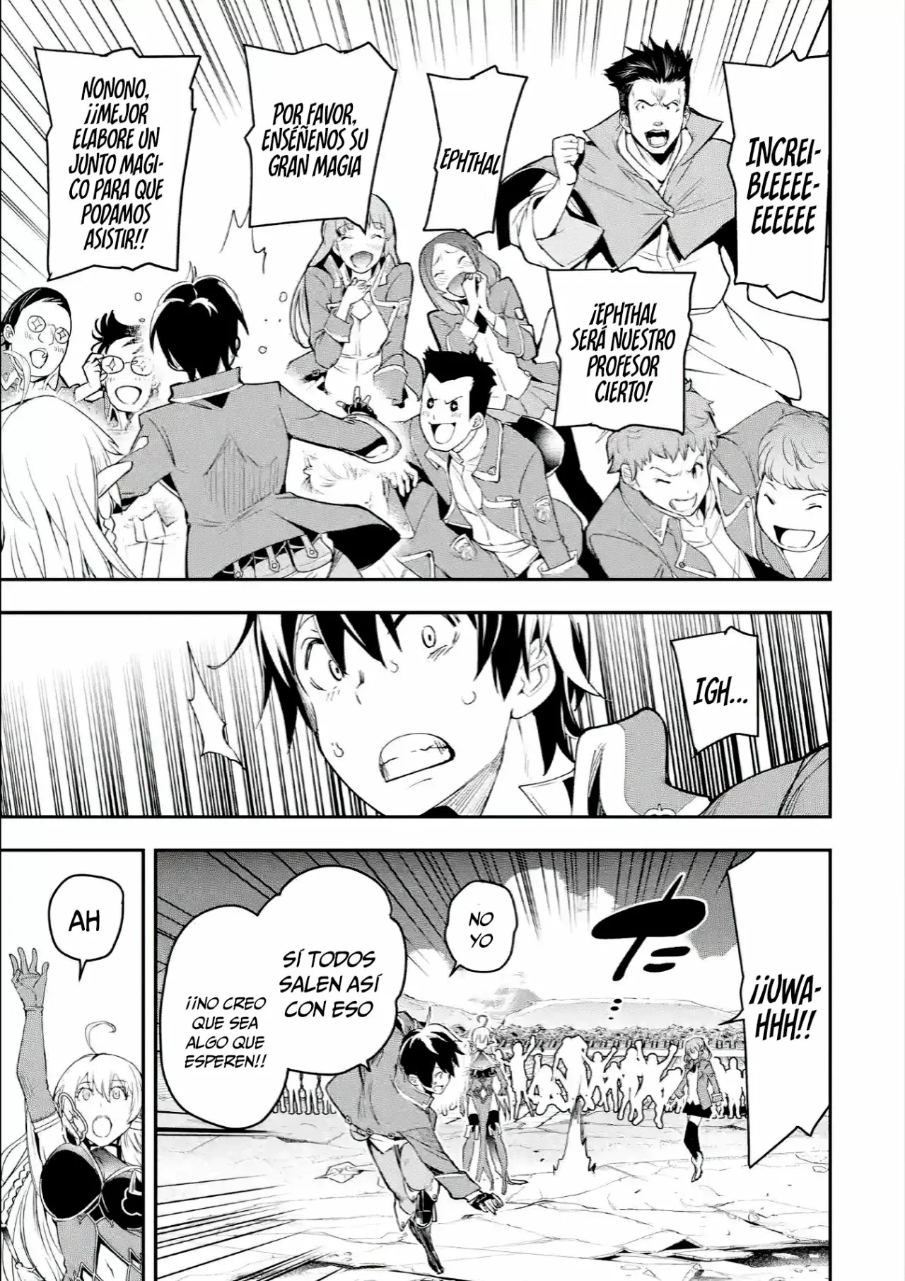 Rakudai Kenja no Gakuin Musou – Nidome no Tensei, S-Rank Cheat Majutsushi Boukenroku Capítulo 9.2 - Page 9