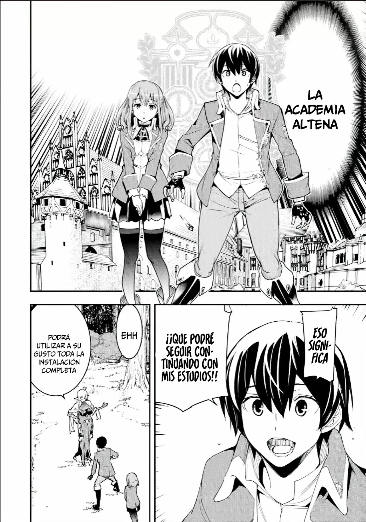 Rakudai Kenja no Gakuin Musou – Nidome no Tensei, S-Rank Cheat Majutsushi Boukenroku Capítulo 9.3 - Page 5