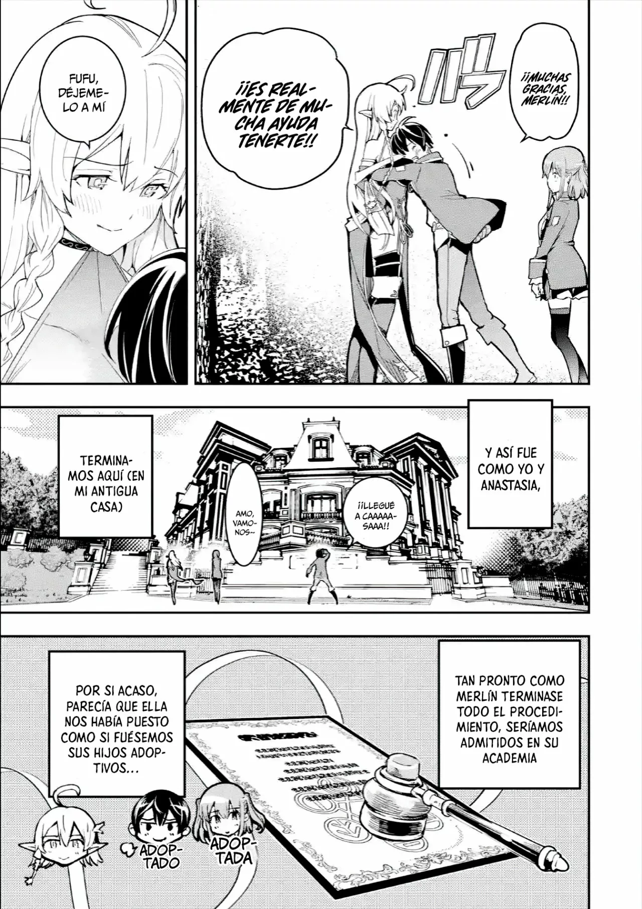 Rakudai Kenja no Gakuin Musou – Nidome no Tensei, S-Rank Cheat Majutsushi Boukenroku Capítulo 9.3 - Page 6