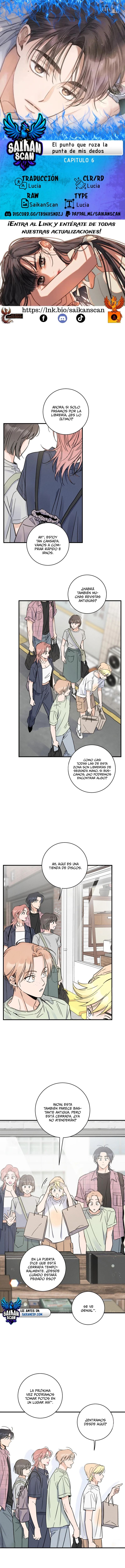 El punto que rozan mis dedos Capítulo 6 - Page 1