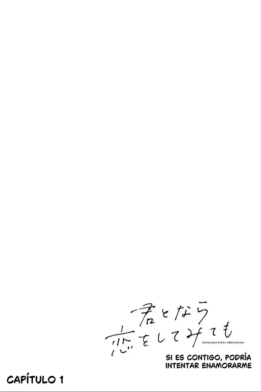 Kimi to Nara Koi wo Shite Mite mo Capítulo 1 - Page 1