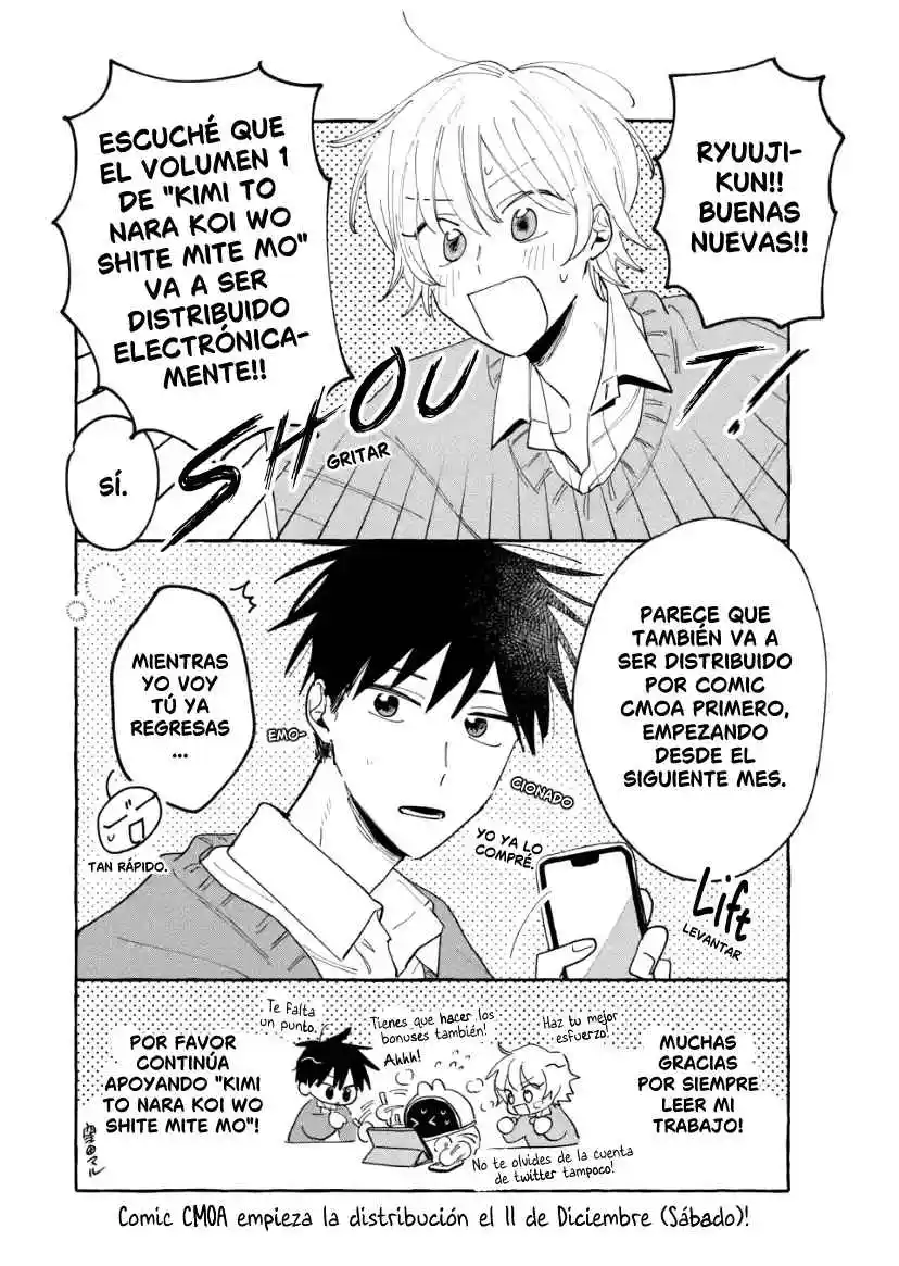 Kimi to Nara Koi wo Shite Mite mo Capítulo 10.5 - Page 9