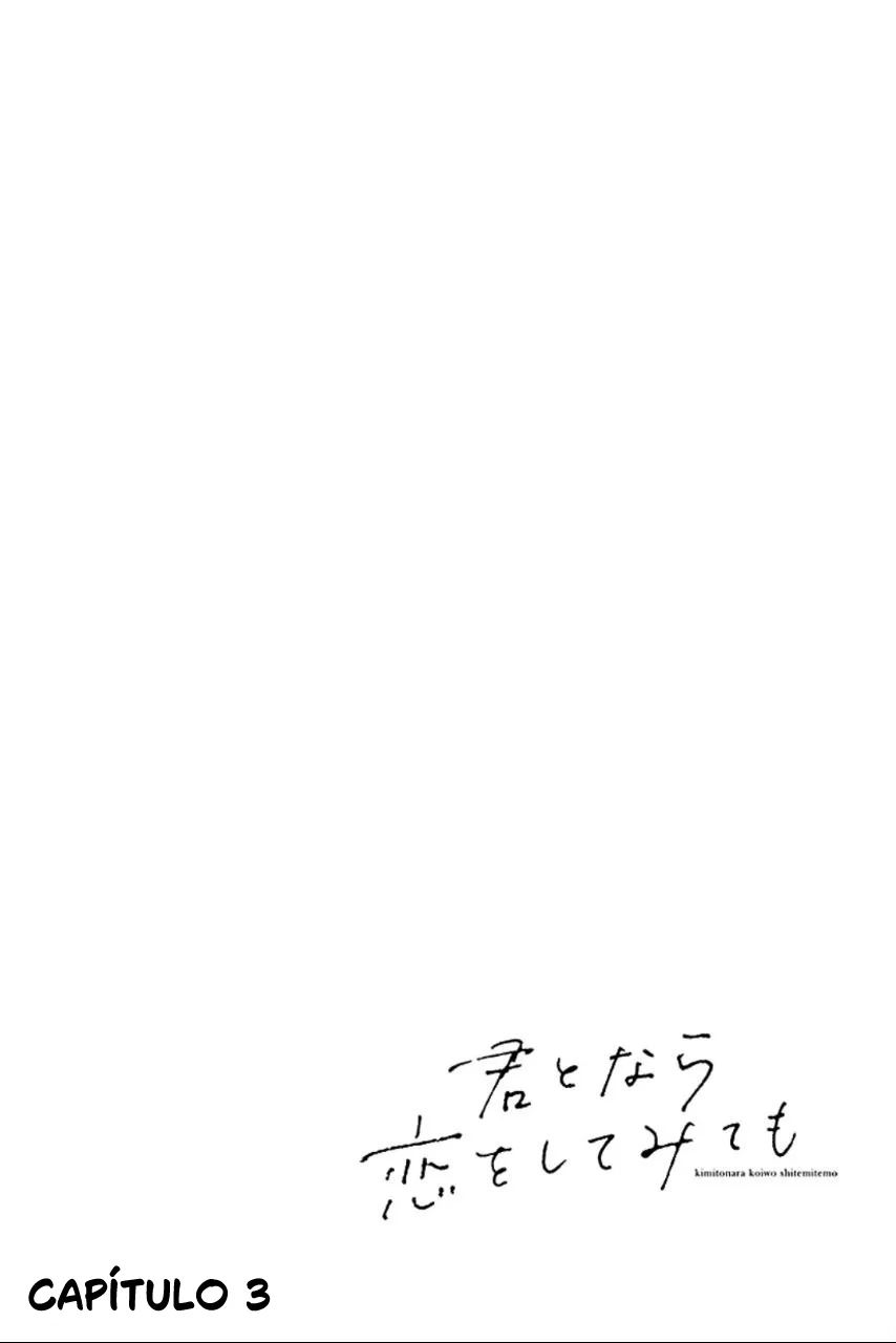 Kimi to Nara Koi wo Shite Mite mo Capítulo 3 - Page 29