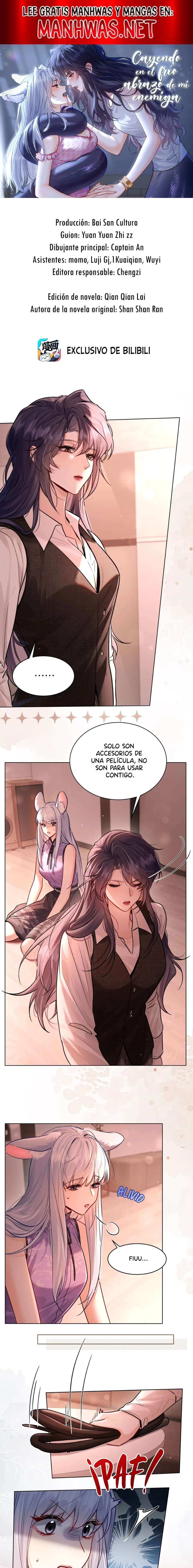 Cayendo en el frío abrazo de mi enemiga Capítulo 10 - Page 1