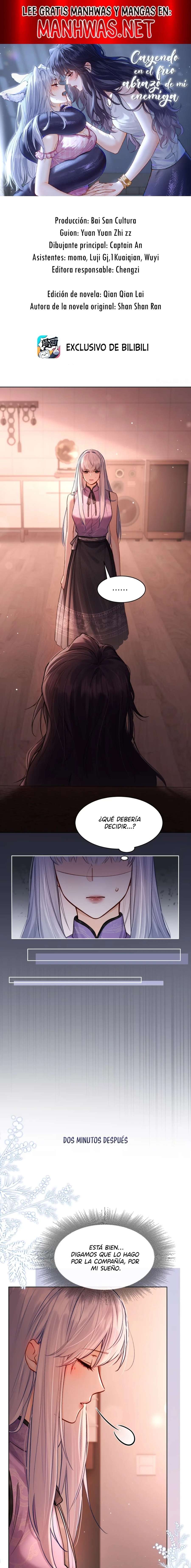 Cayendo en el frío abrazo de mi enemiga Capítulo 11 - Page 1