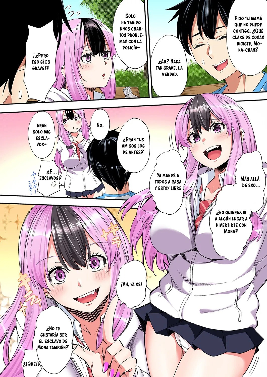 Técnicas sexuales con una mamá gyaru Capítulo 111 - Page 7
