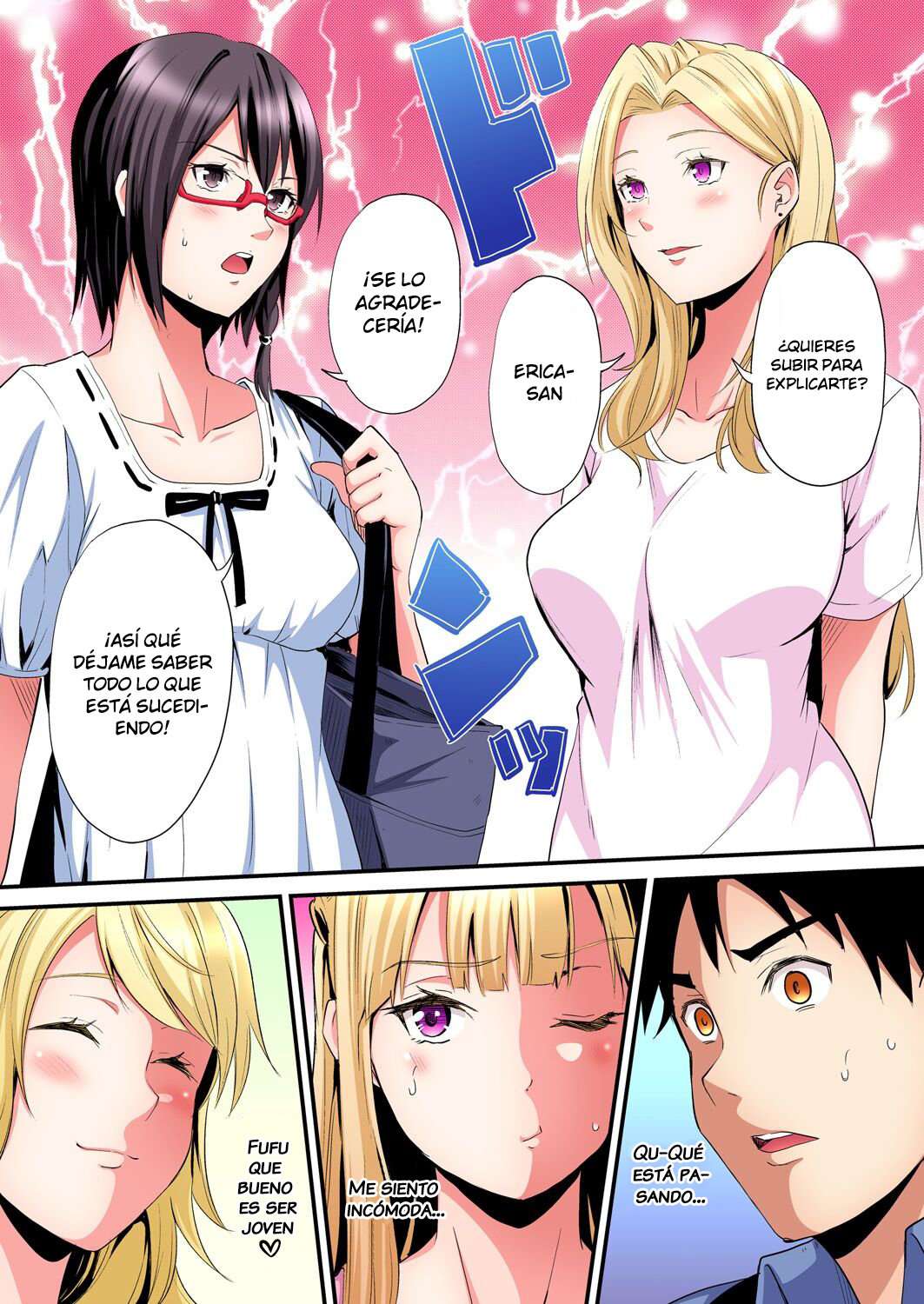 Técnicas sexuales con una mamá gyaru Capítulo 62 - Page 9