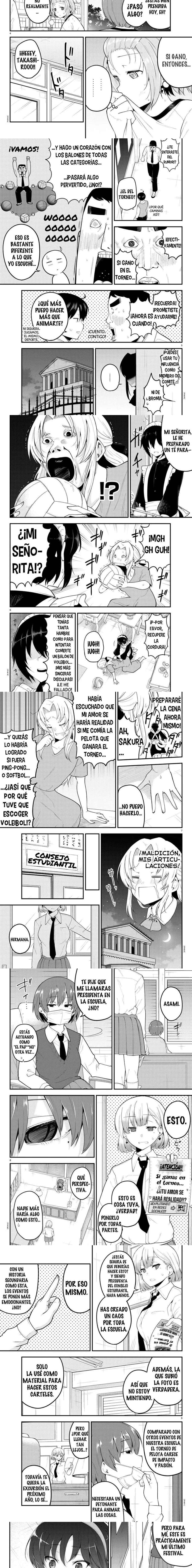 Meika-san wa Oshikorosenai Capítulo 110 - Page 2