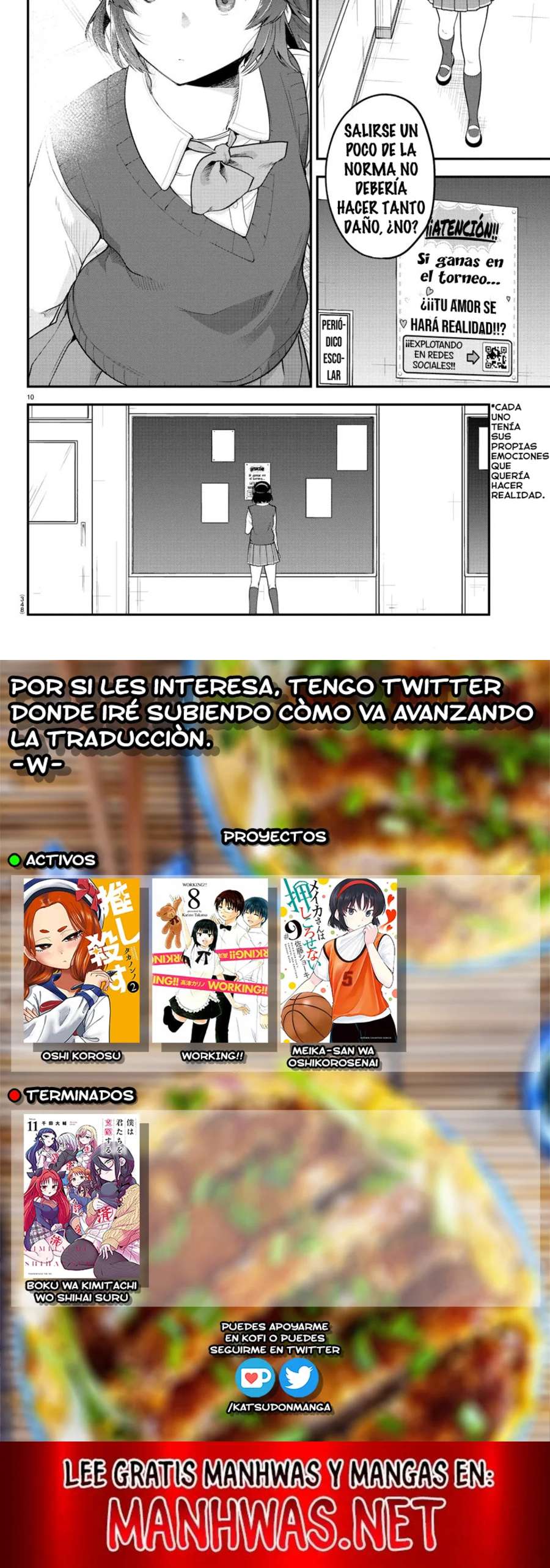 Meika-san wa Oshikorosenai Capítulo 110 - Page 3