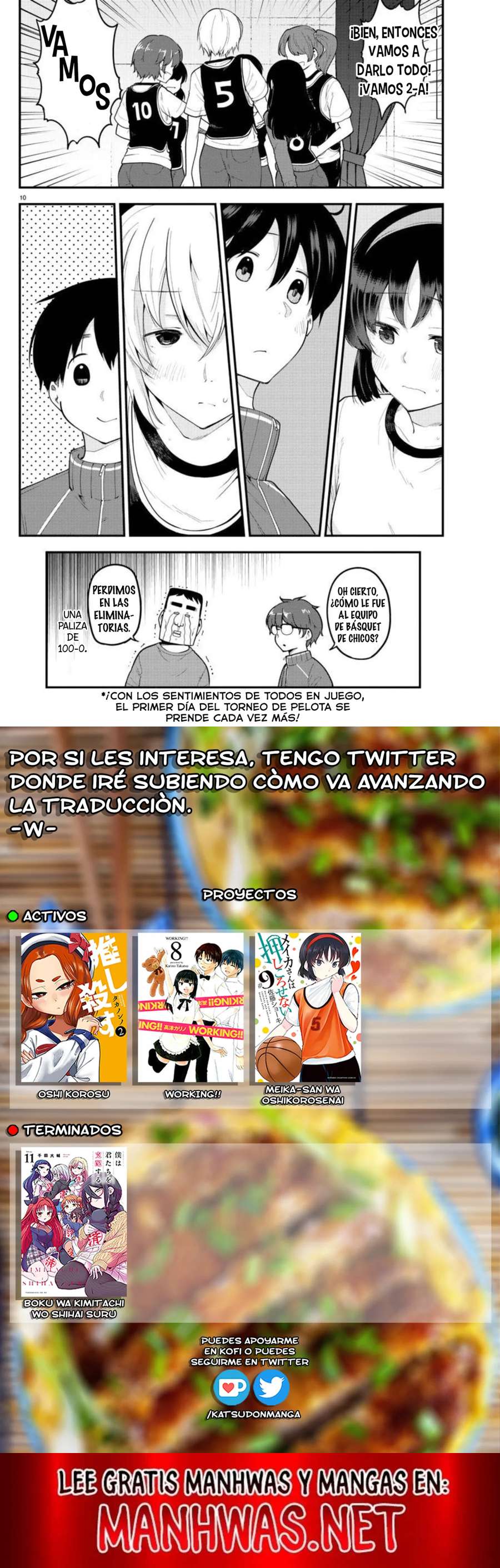 Meika-san wa Oshikorosenai Capítulo 111 - Page 3