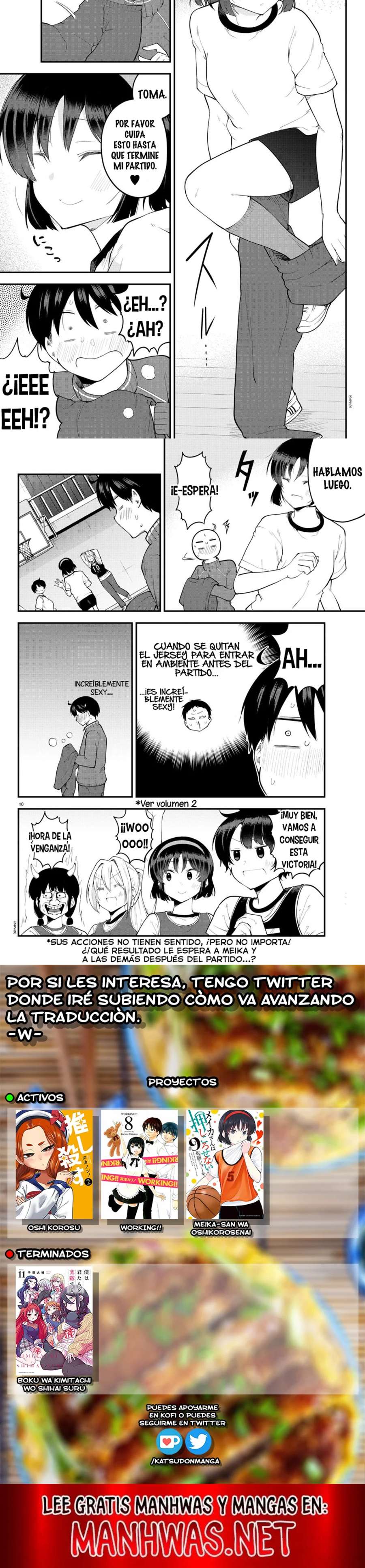 Meika-san wa Oshikorosenai Capítulo 113 - Page 3