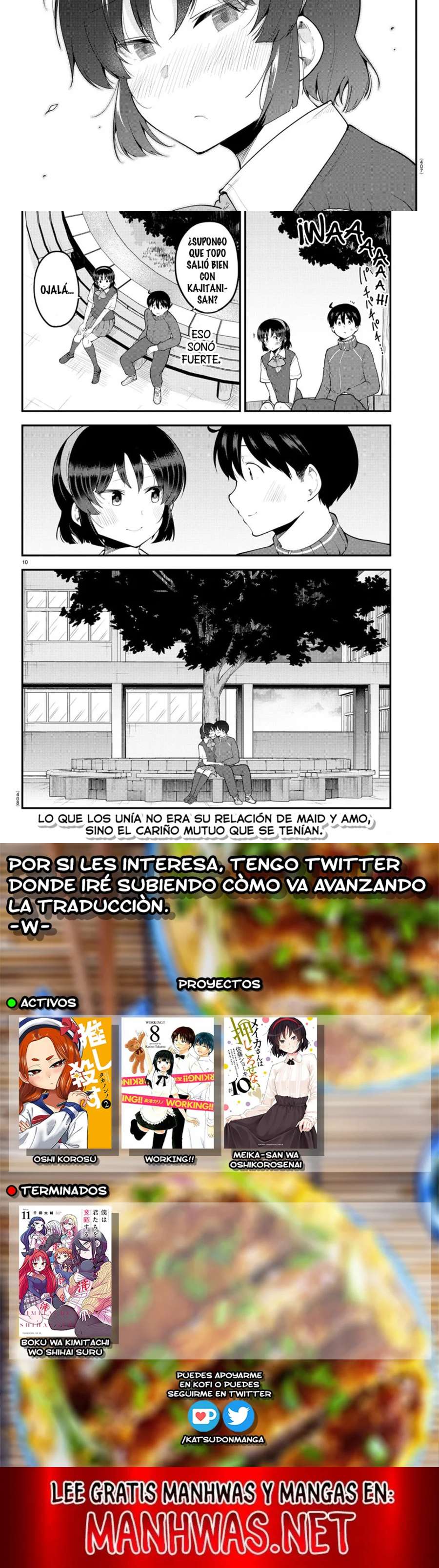 Meika-san wa Oshikorosenai Capítulo 115 - Page 3