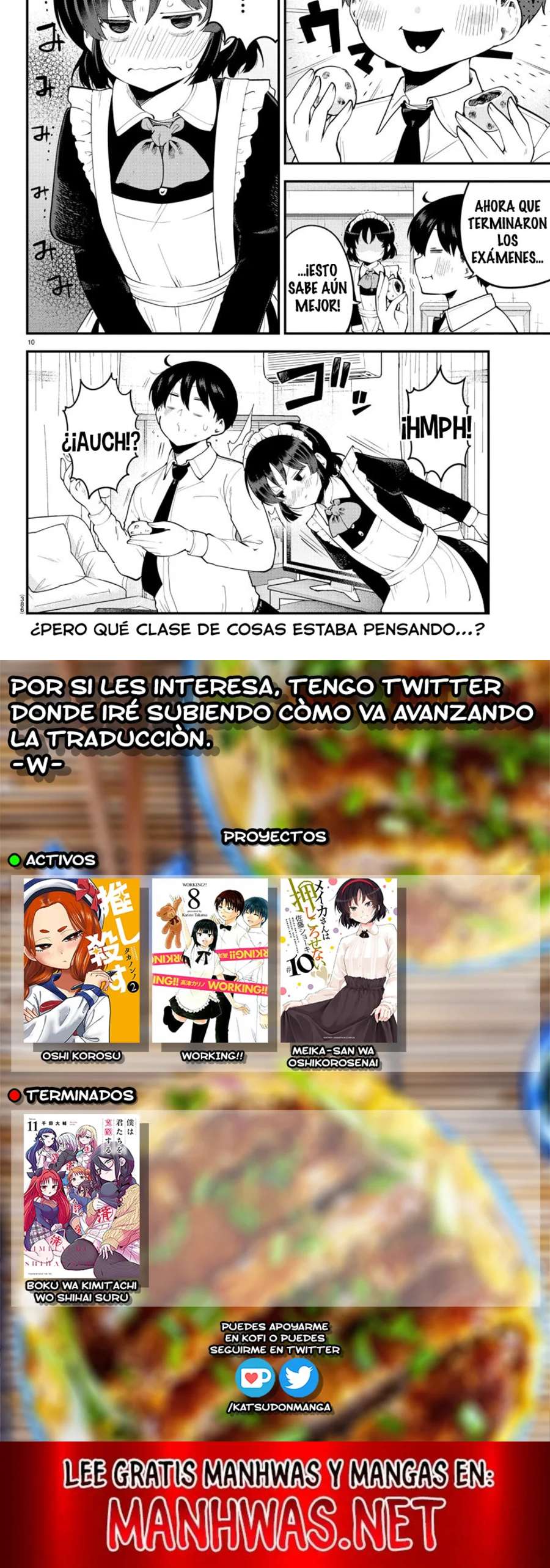 Meika-san wa Oshikorosenai Capítulo 116 - Page 3