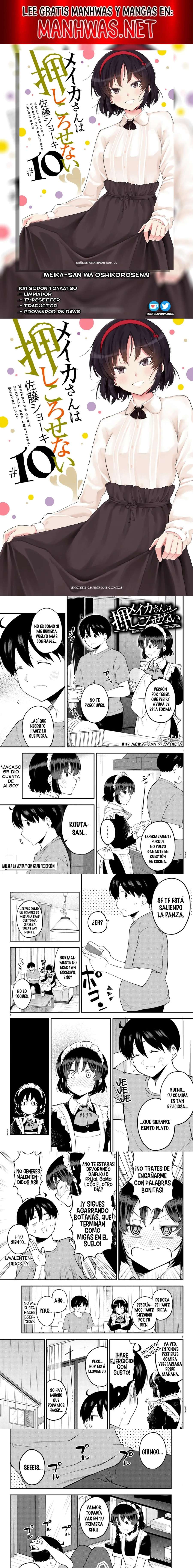 Meika-san wa Oshikorosenai Capítulo 117 - Page 1