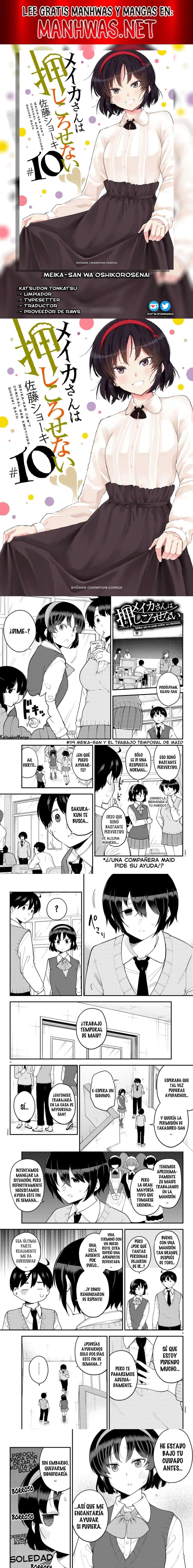 Meika-san wa Oshikorosenai Capítulo 119 - Page 1