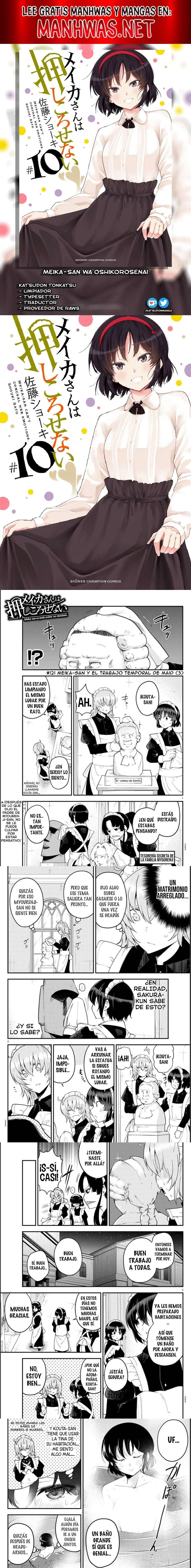 Meika-san wa Oshikorosenai Capítulo 121 - Page 1