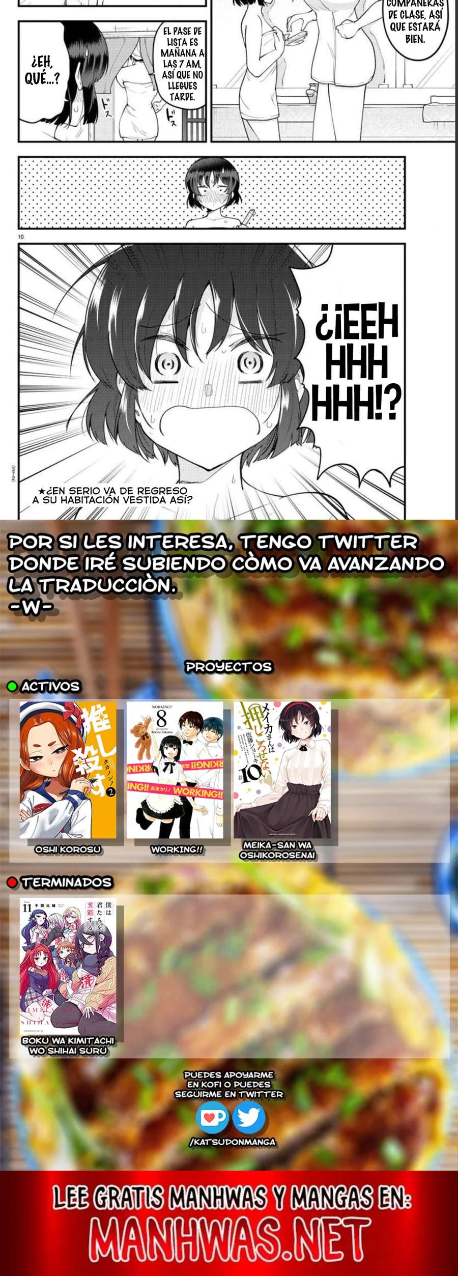 Meika-san wa Oshikorosenai Capítulo 121 - Page 3