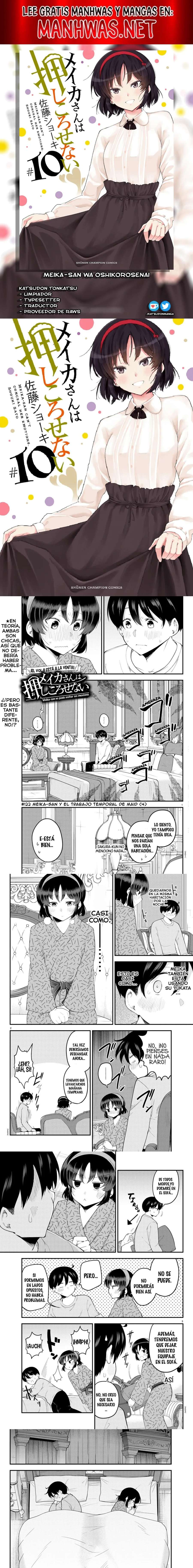 Meika-san wa Oshikorosenai Capítulo 122 - Page 1