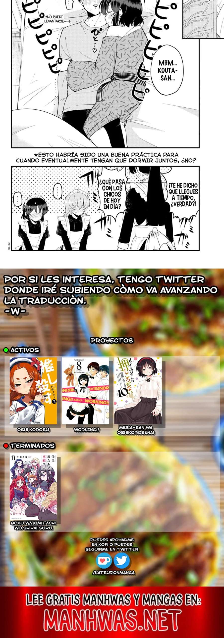 Meika-san wa Oshikorosenai Capítulo 122 - Page 3