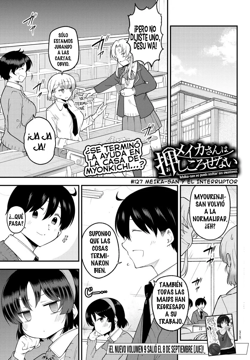Meika-san wa Oshikorosenai Capítulo 127 - Page 3