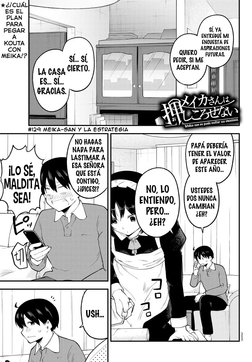 Meika-san wa Oshikorosenai Capítulo 129 - Page 3